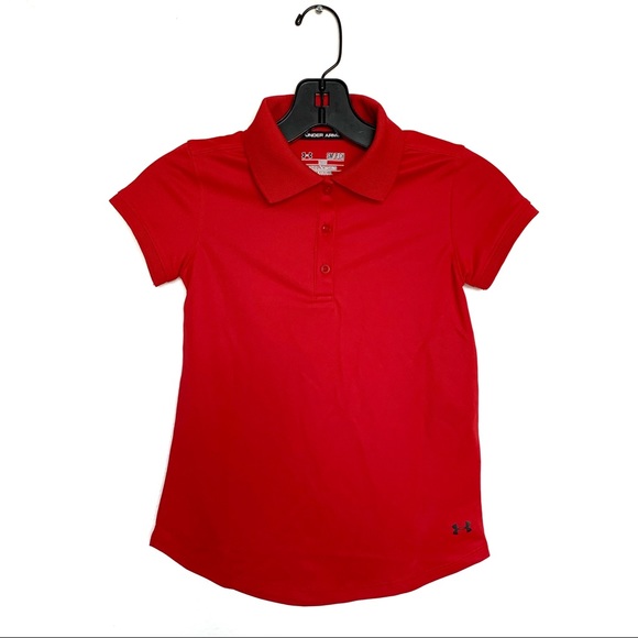 Under Armour Other - Girls Under Armour Red Polo